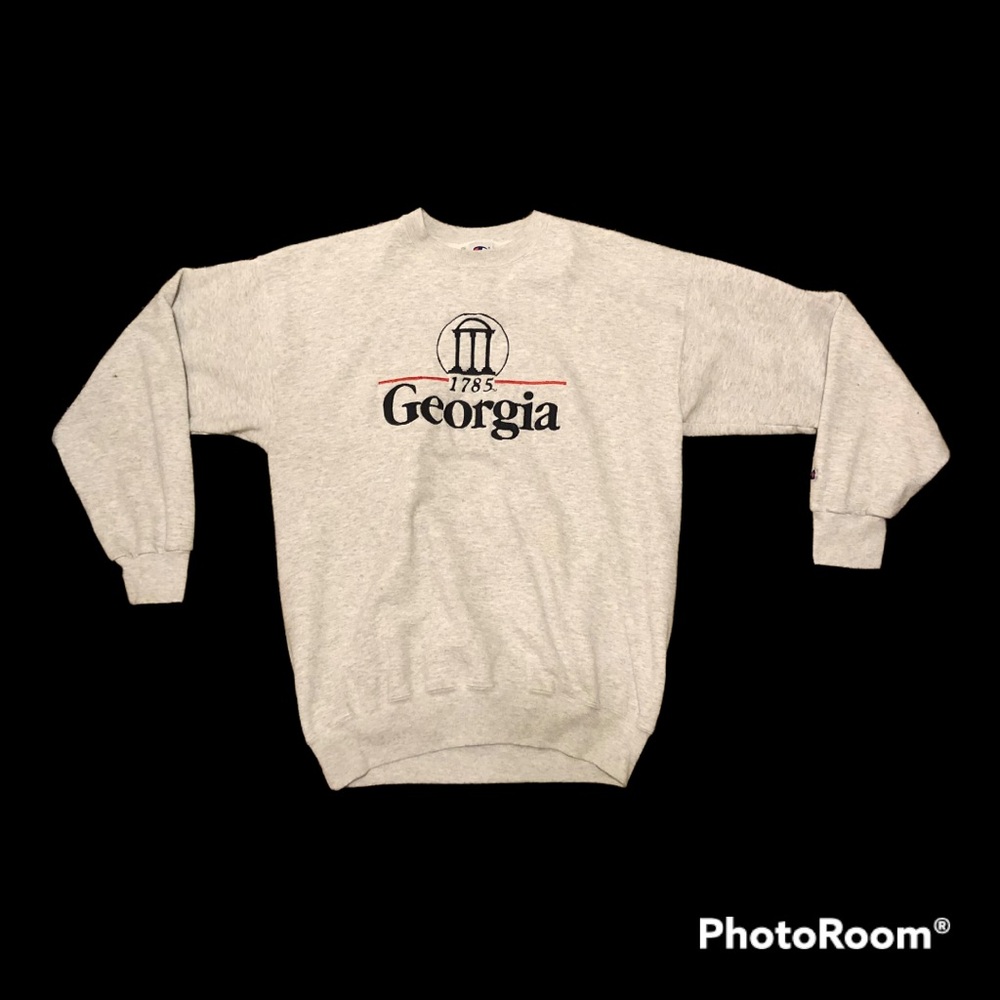 Champion university of Georgia crewneck size large